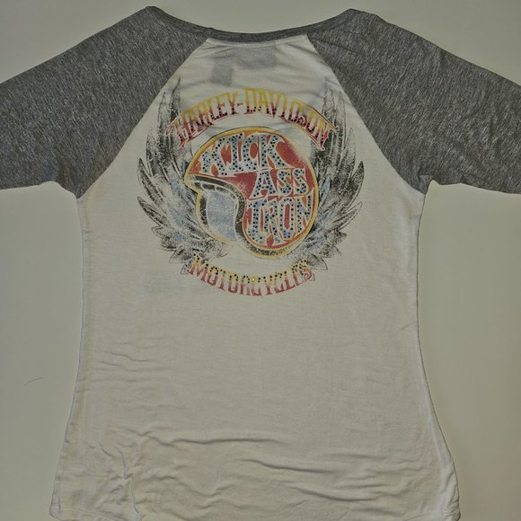 Harley-Davidson Rhinestone T-Shirt - Picture 2 of 7